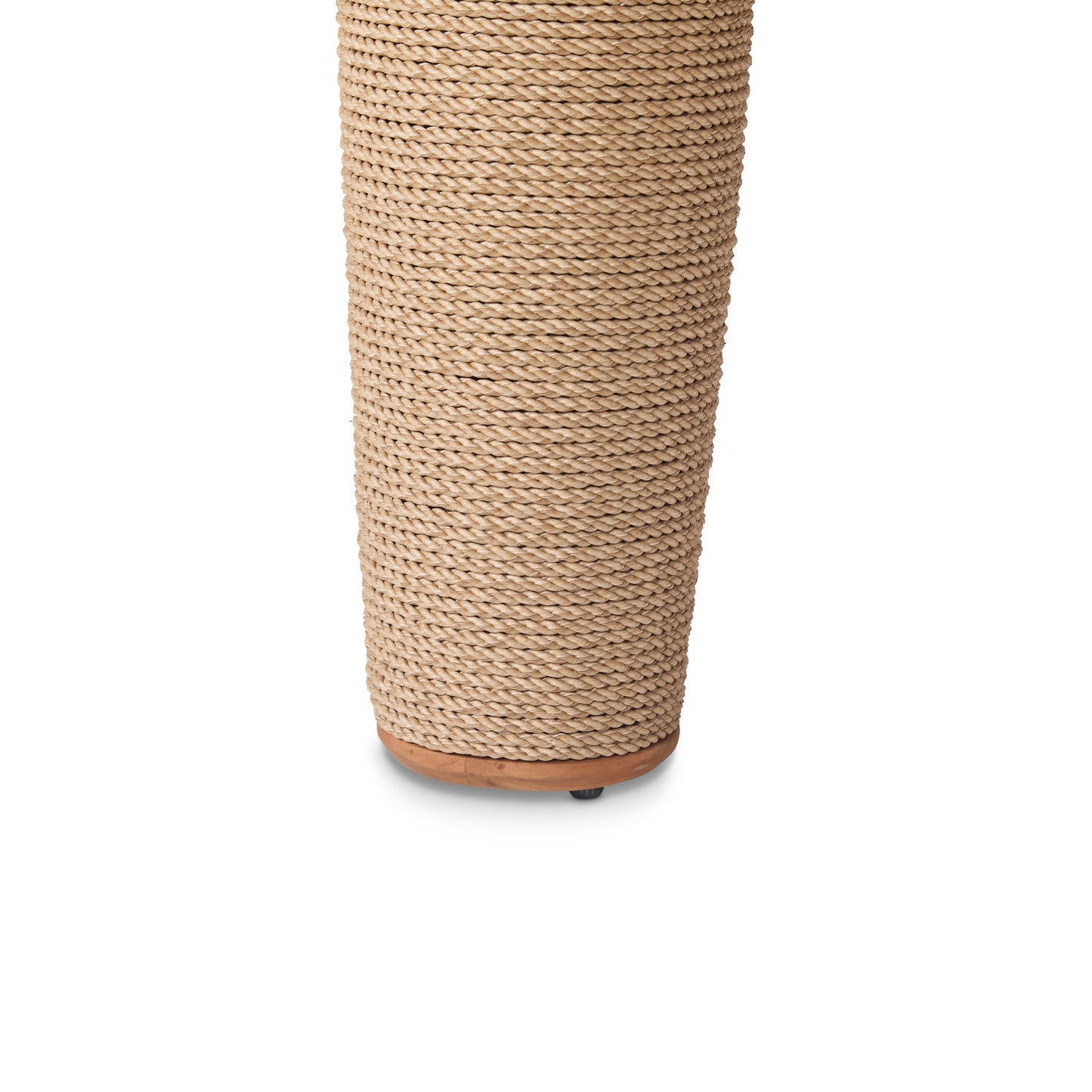 Bali Outdoor Teak and Rope Dining Table