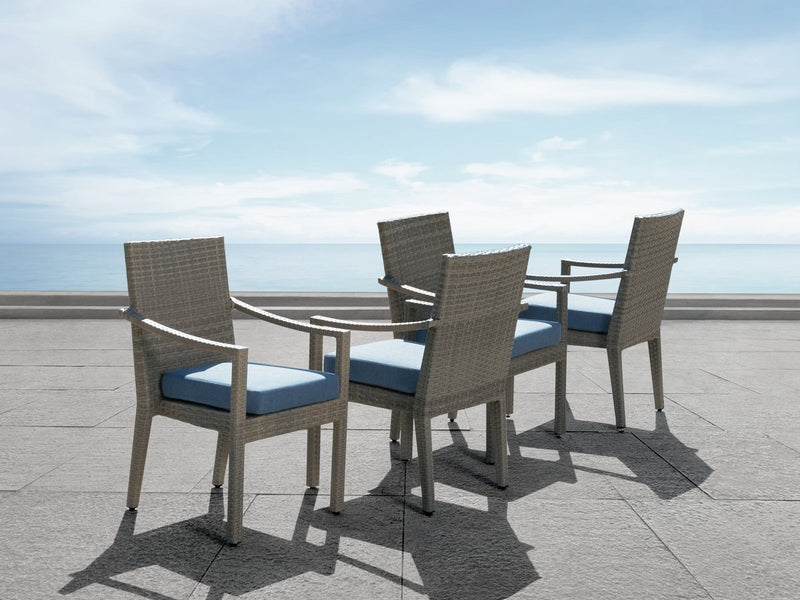 Belmont 6-pc Dining with Fire Table