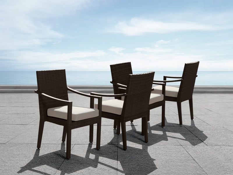 Belmont 6-pc Dining with Fire Table