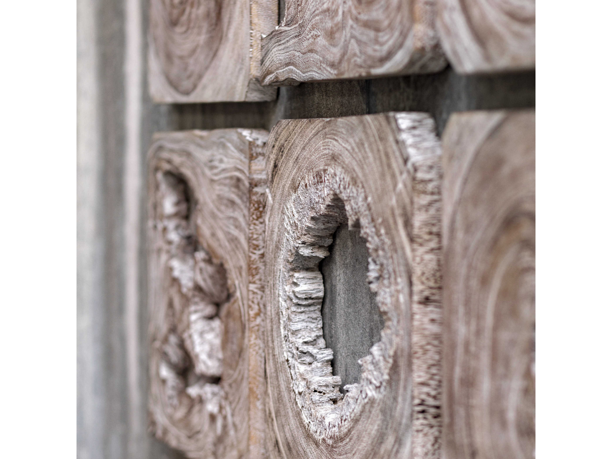 Abbyson Home Bennett Wood Wall Art, Set of 9