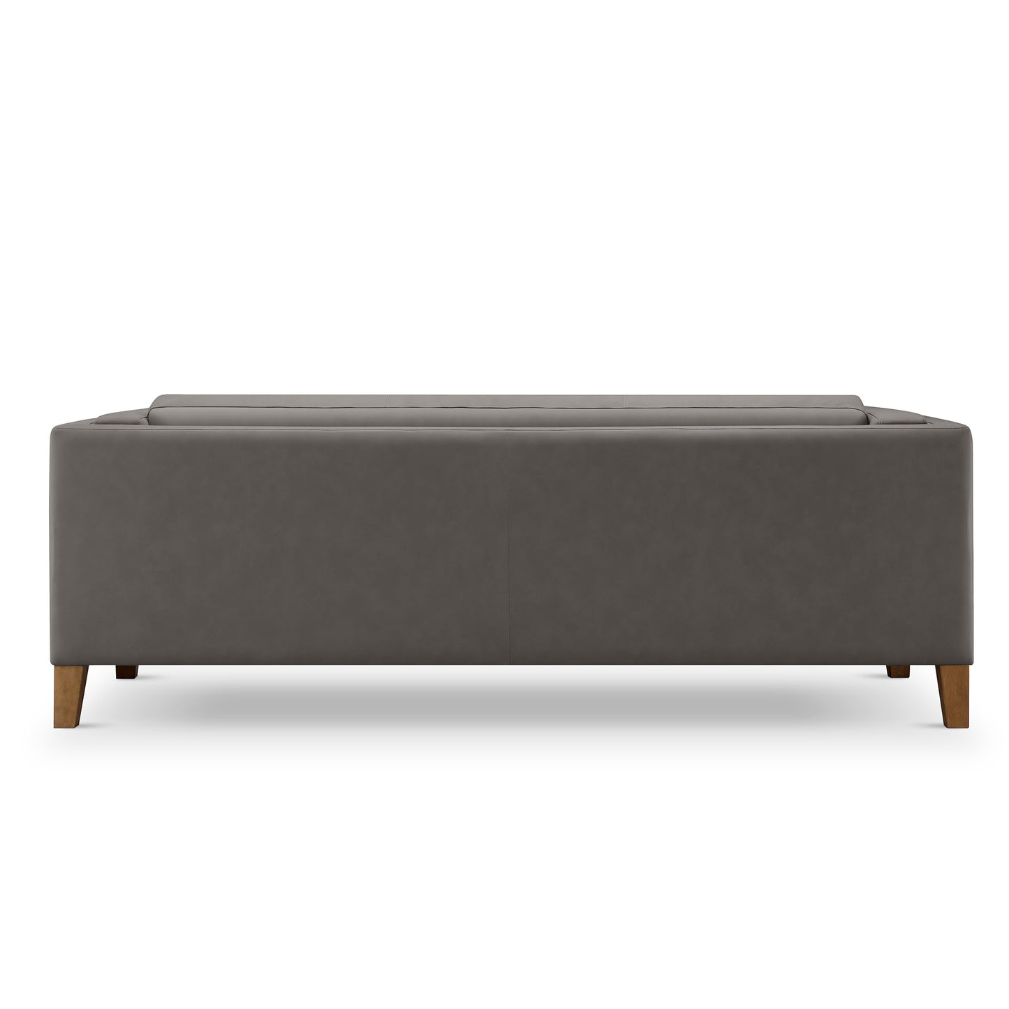 Boyd Top Grain Leather Sofa - Gray