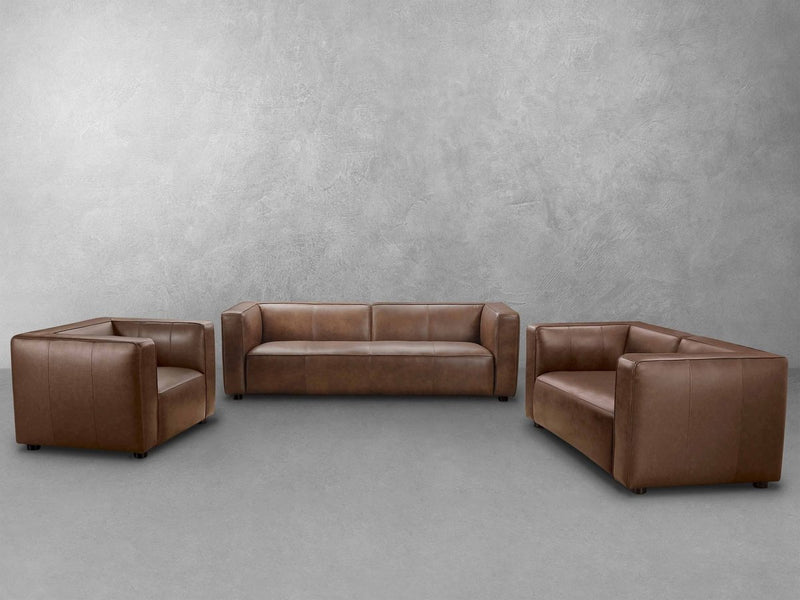 Brady 3-pc Leather Set