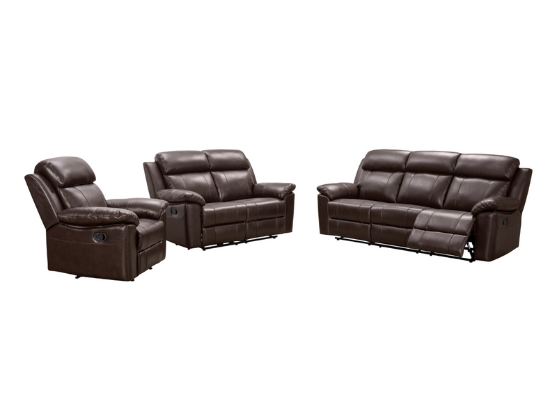 Braylen Leather Reclining Sofa Set