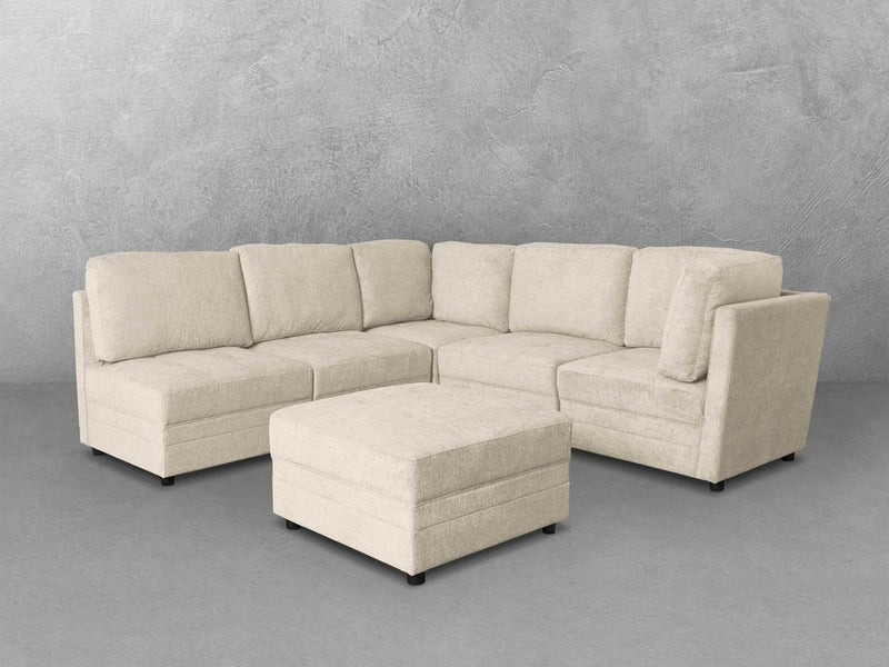 Brentwood 6-pc Fabric Modular Sectional Set