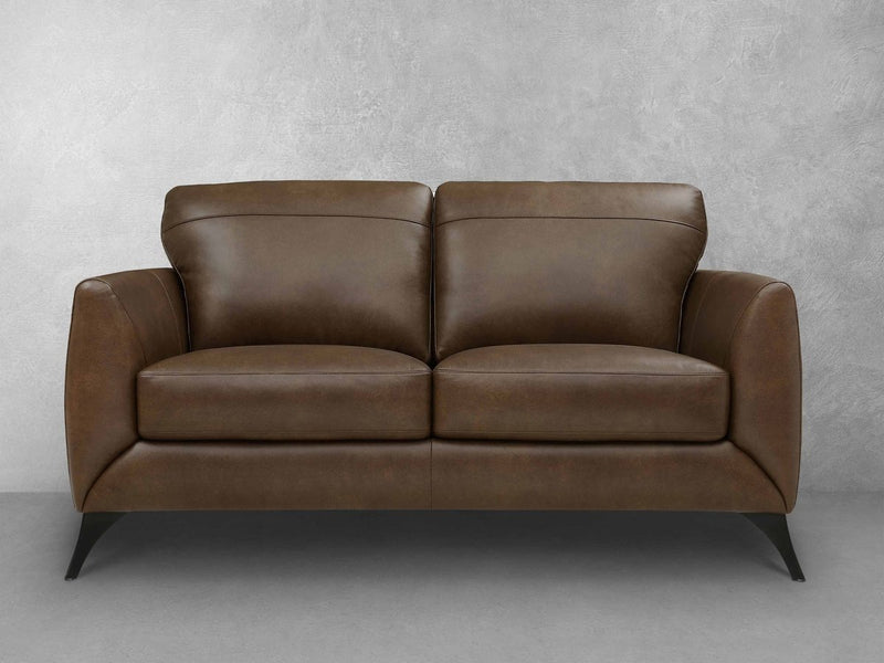 Brisbaine Leather Loveseat