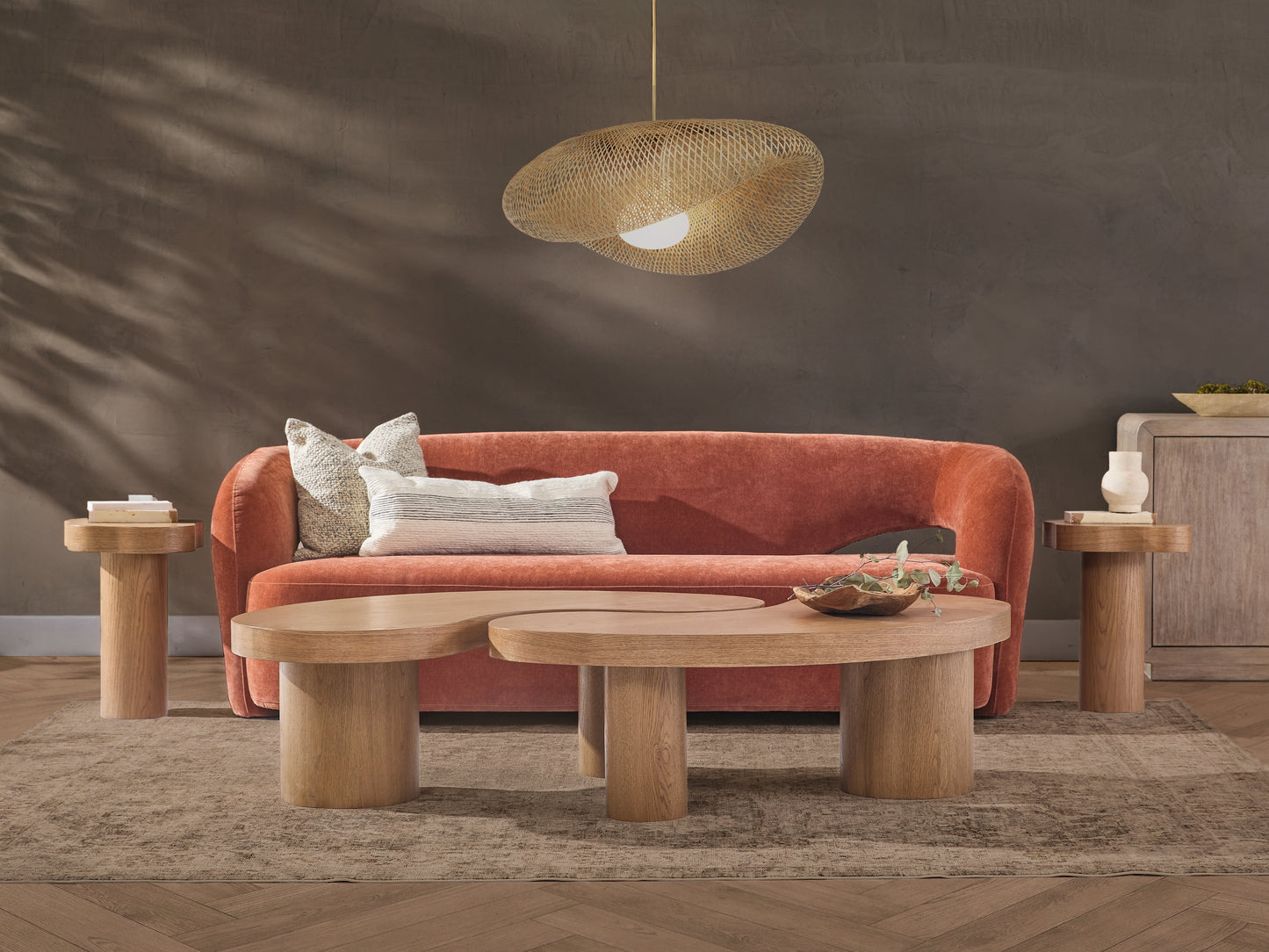 JoJo Fletcher Barcelona Fabric Sofa