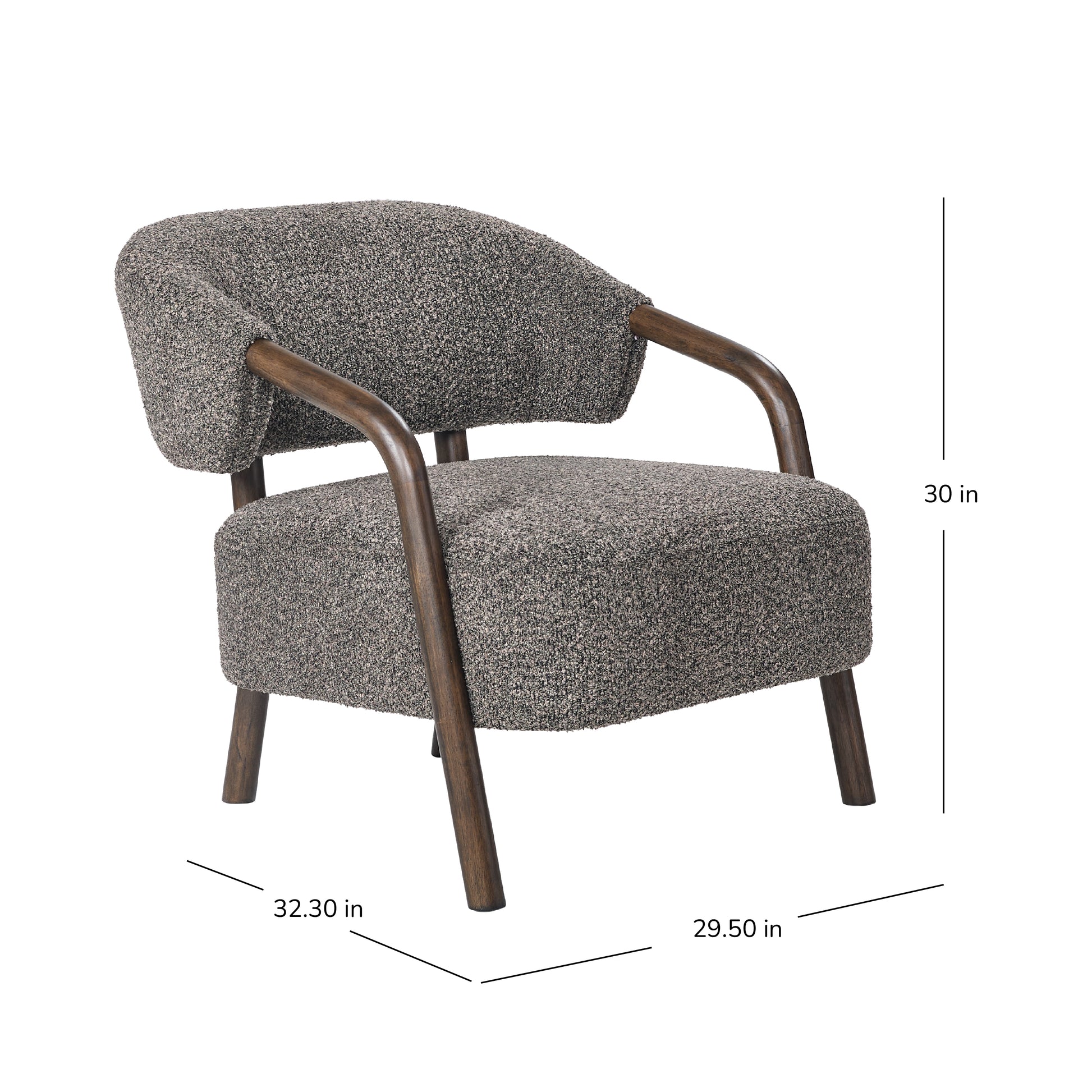 JoJo Fletcher Sydney Fabric Accent Chair