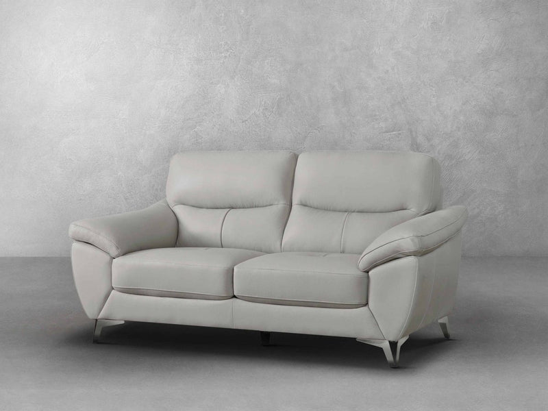 Cadence Top Grain Leather Loveseat