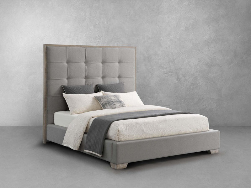 Cape Cod Tufted Fabric Bed