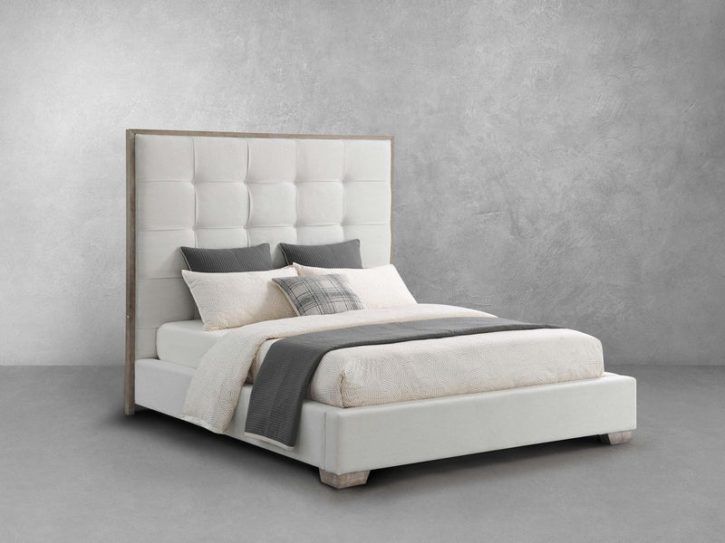 Cape Cod Tufted Fabric Bed