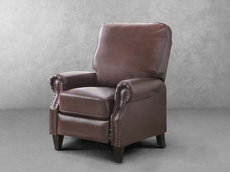 Carla Leather Pushback Recliner