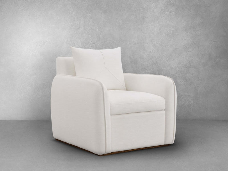 Carrara Fabric Swivel Chair