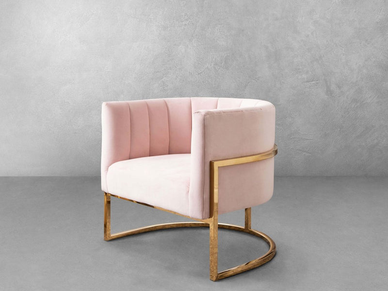 Celine Velvet Accent Chair