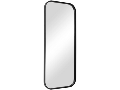 Abbyson Home Celtic Black Tall Iron Mirror