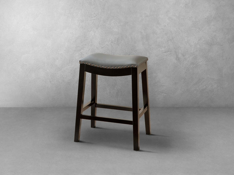 Chapin Leather Counter Stool