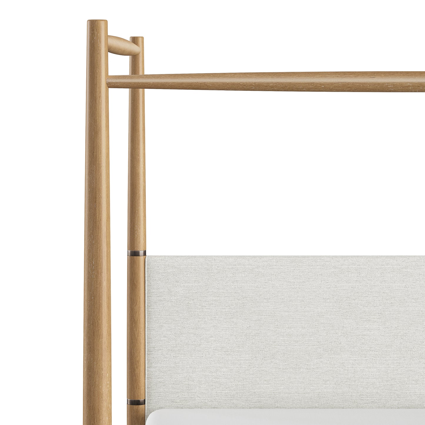 Becki Owens, Ren Canopy Bed - Brown - King