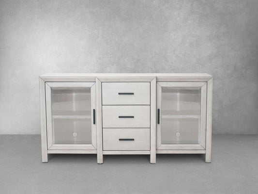 Claire Multi-Use Media TV Console - Dark Brown