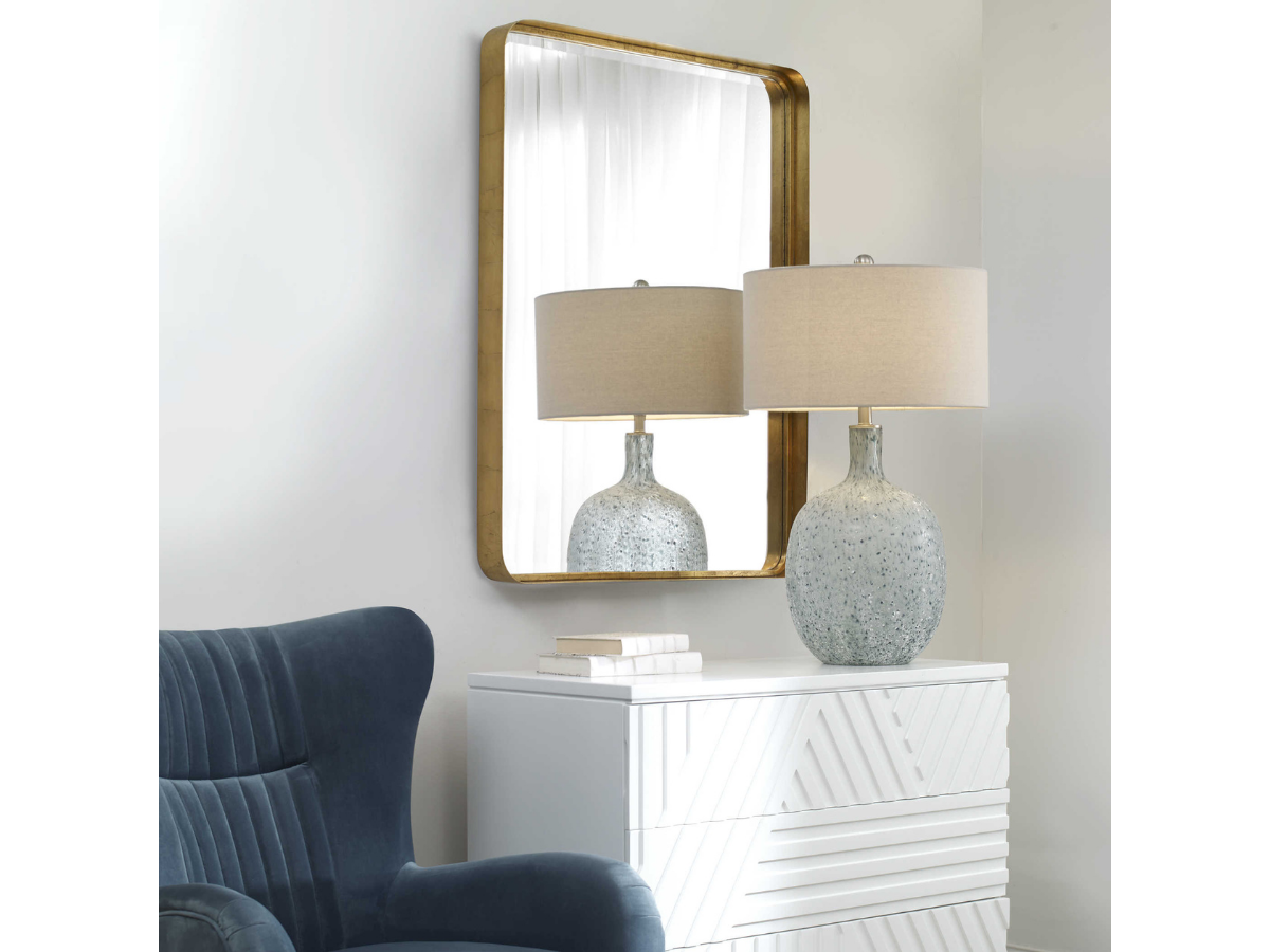 Abbyson Home Cordelia Gold Large Mirror