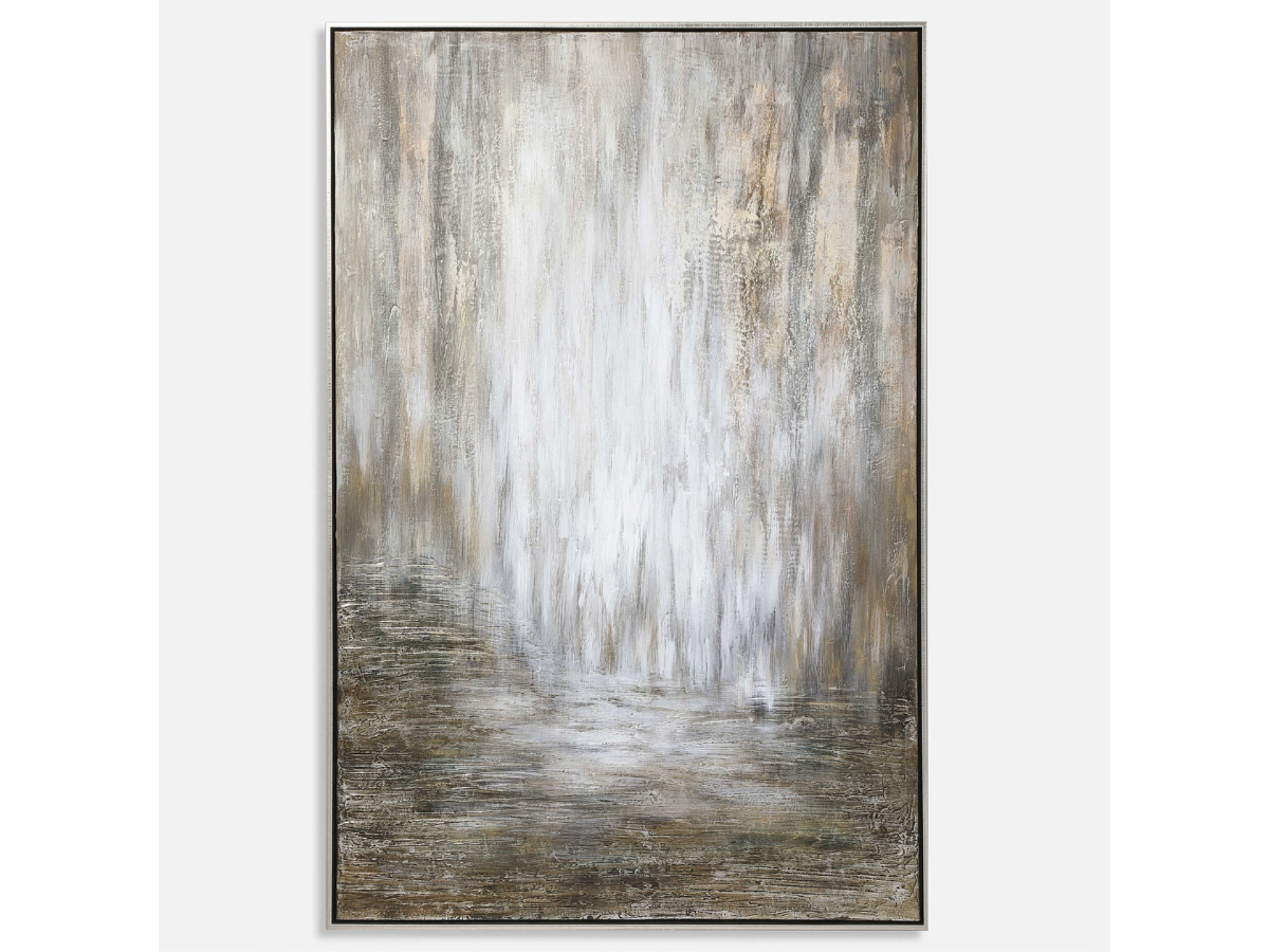 Abbyson Home Divination Hand Painted Abstract Art
