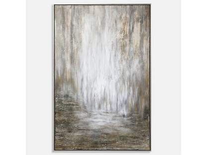 Abbyson Home Divination Hand Painted Abstract Art