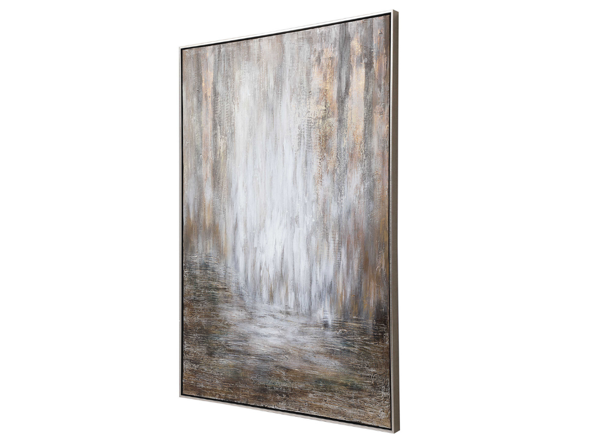 Abbyson Home Divination Hand Painted Abstract Art