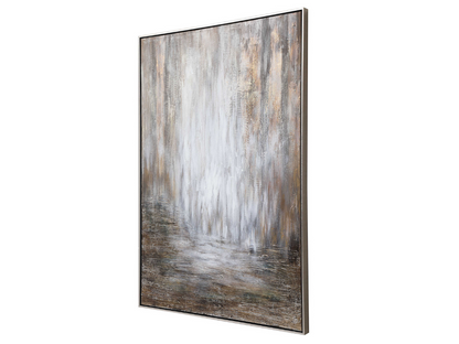 Abbyson Home Divination Hand Painted Abstract Art