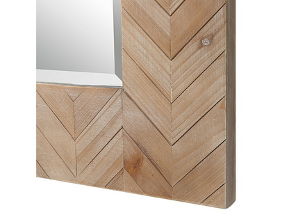 Abbyson Home Dorian Wooden Mirror, Small