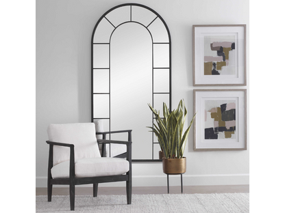 Abbyson Home Dune Black Arch Mirror