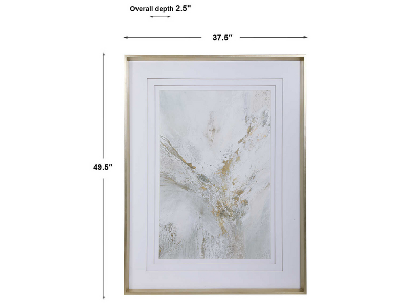 Abbyson Home Effervescent Framed Abstract Print