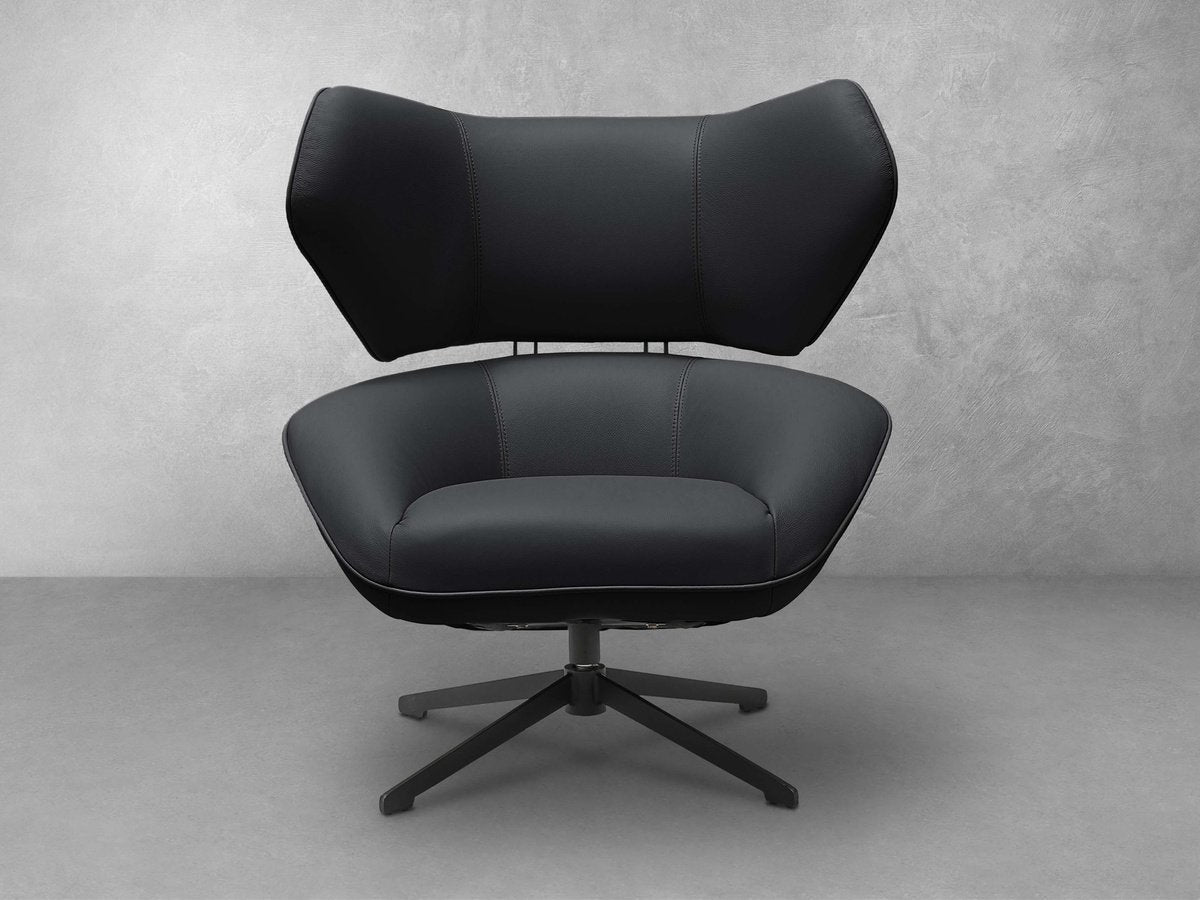 Electra Leather Swivel Chair