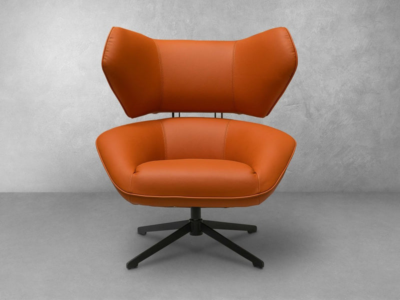 Electra Leather Swivel Chair