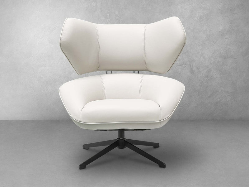 Electra Leather Swivel Chair