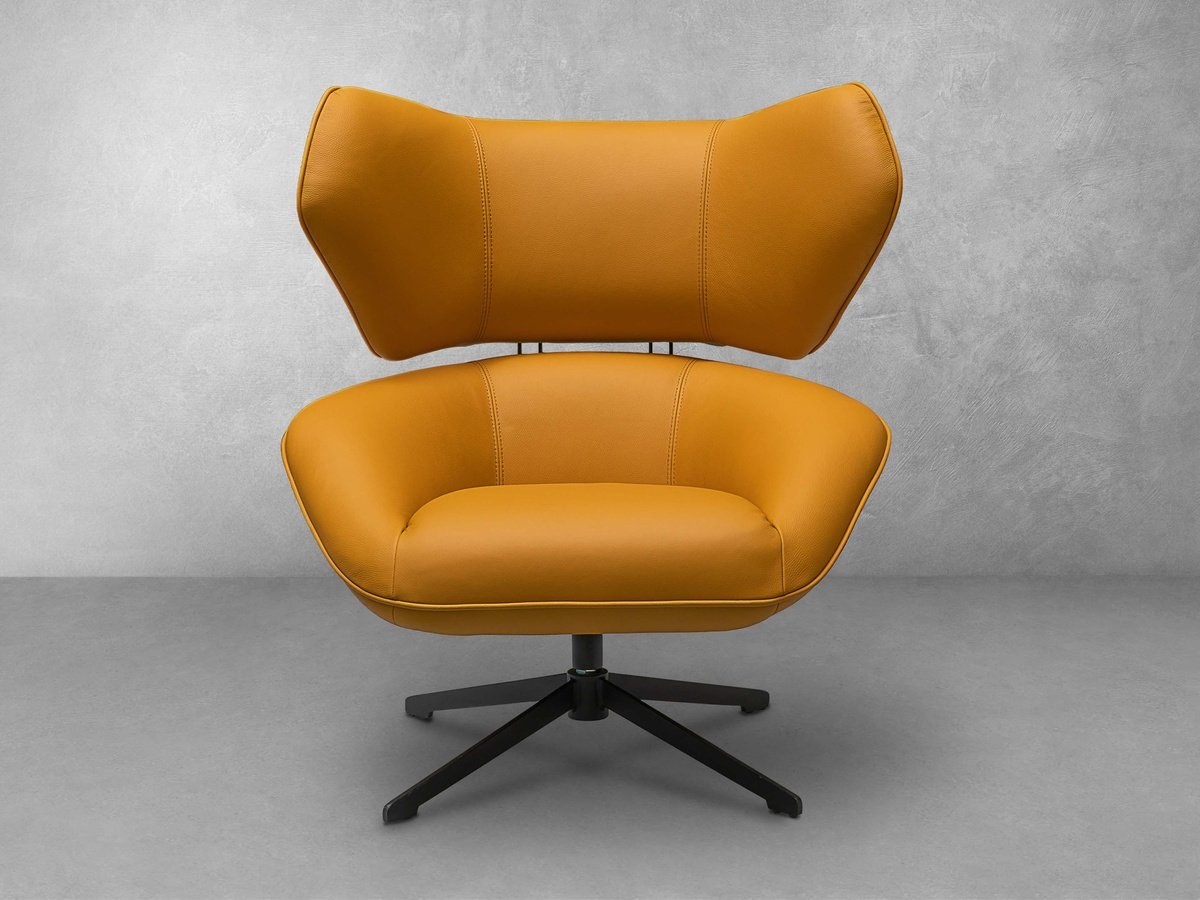 Electra Leather Swivel Chair