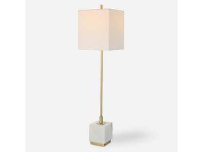 Abbyson Home Esme Brass Buffet Lamp