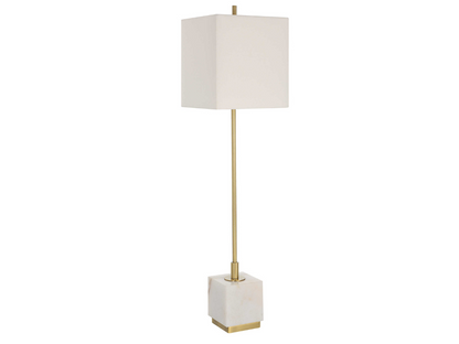 Abbyson Home Esme Brass Buffet Lamp