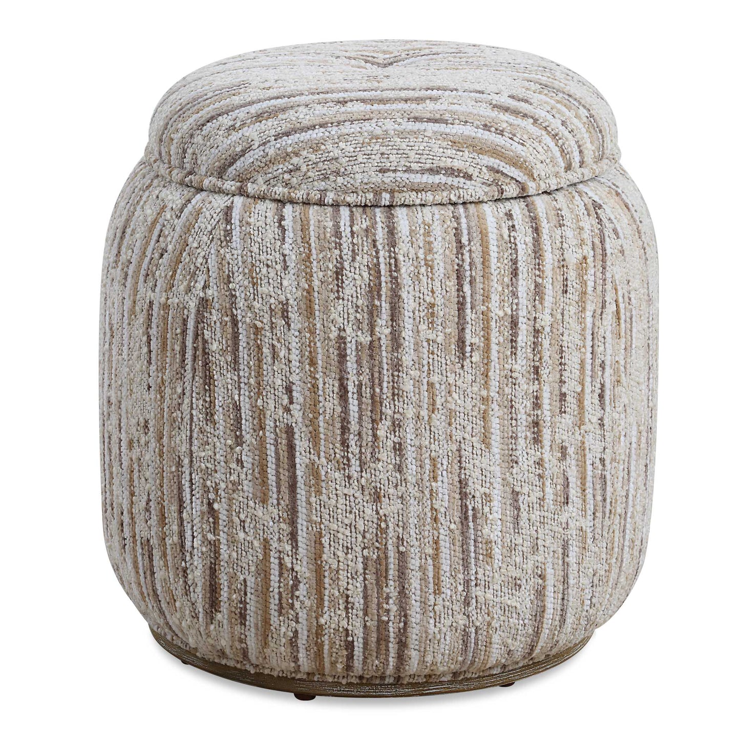 Abbyson Home Dialogue Tan Ottoman