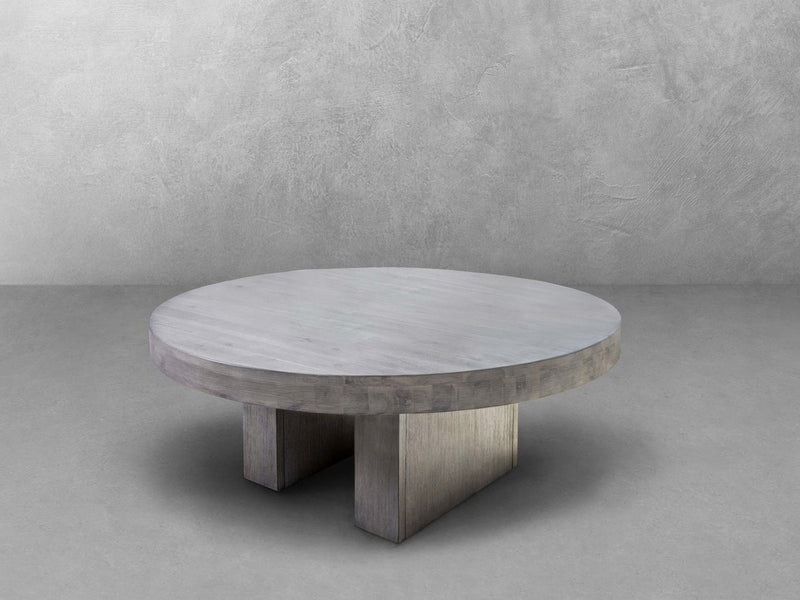 Fairfax Round Wood Coffee Table