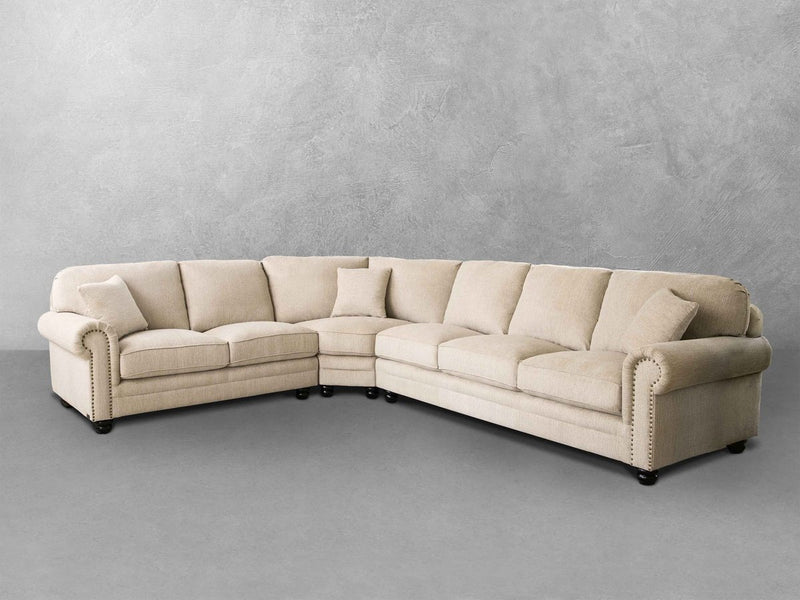 Ferra 3-pc Fabric Sectional