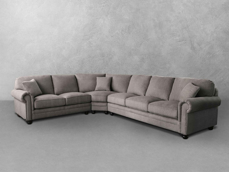Ferra 3-pc Fabric Sectional