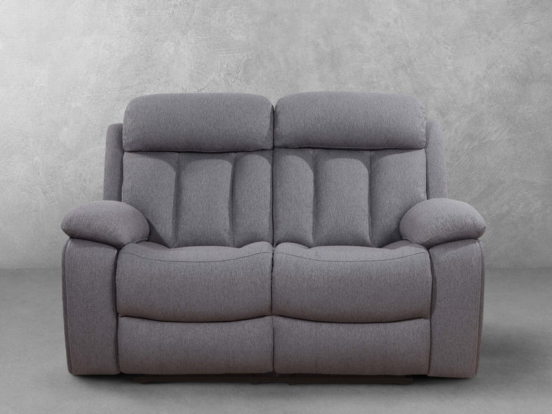 Fletcher Stain-Resistant Fabric Reclining Loveseat