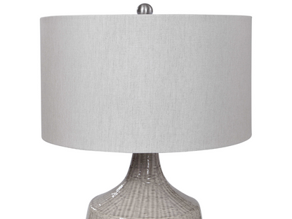 Abbyson Home Flynne Gray Table Lamp
