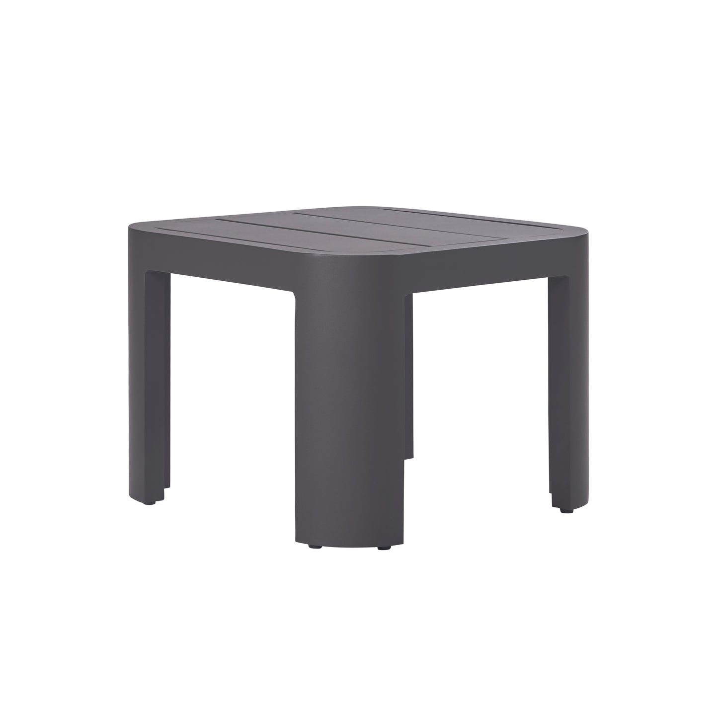 Sedona Outdoor Side Table, Bronze Aluminum