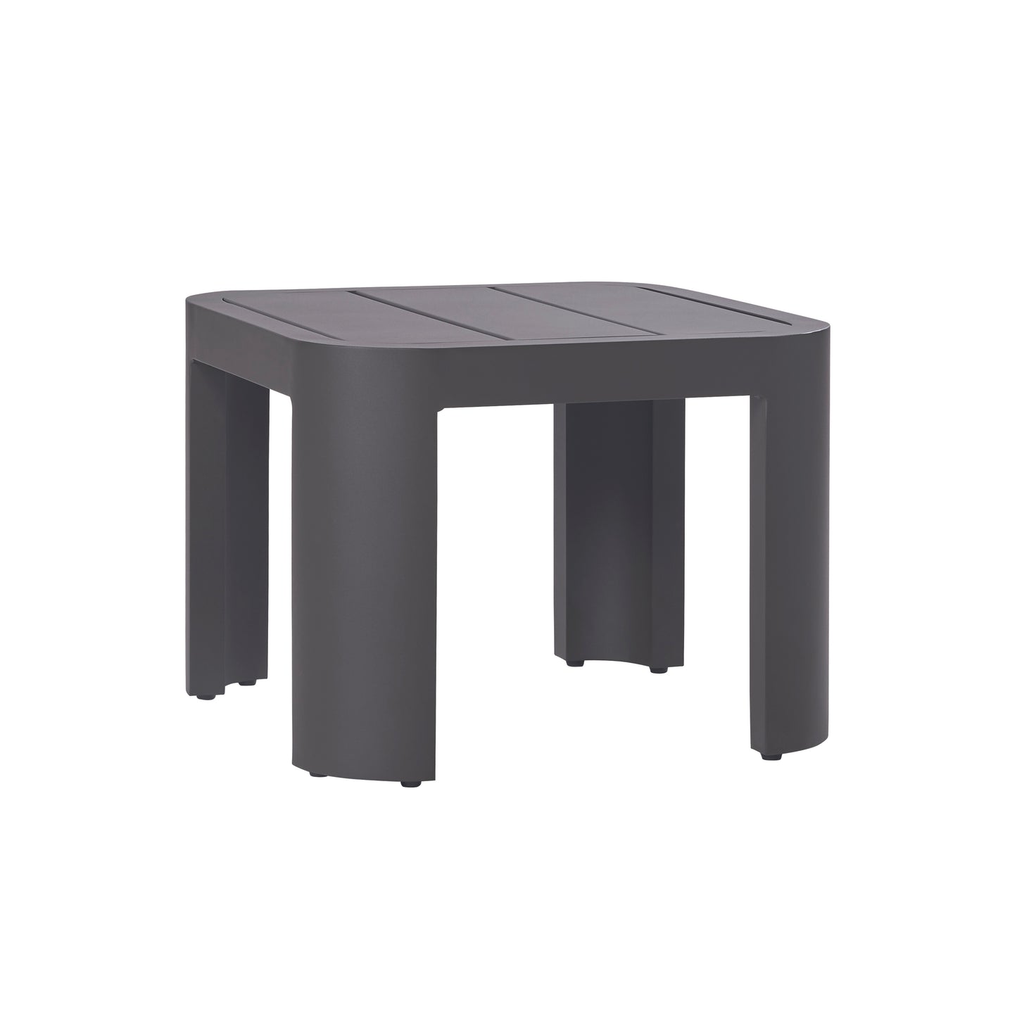 Sedona Outdoor Side Table, Bronze Aluminum