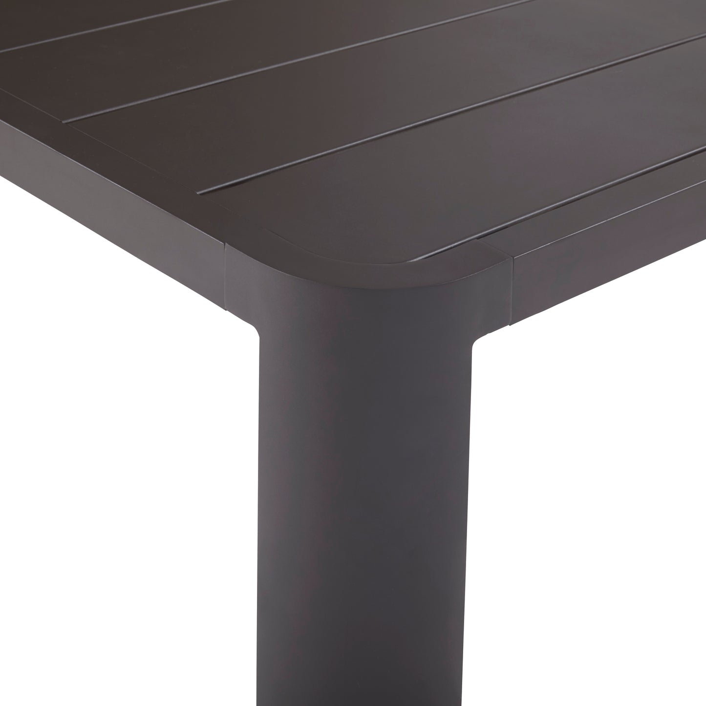 Sedona Outdoor 74In Dining Table, Bronze Aluminum