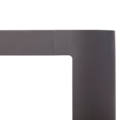 Sedona Outdoor 74In Dining Table, Bronze Aluminum