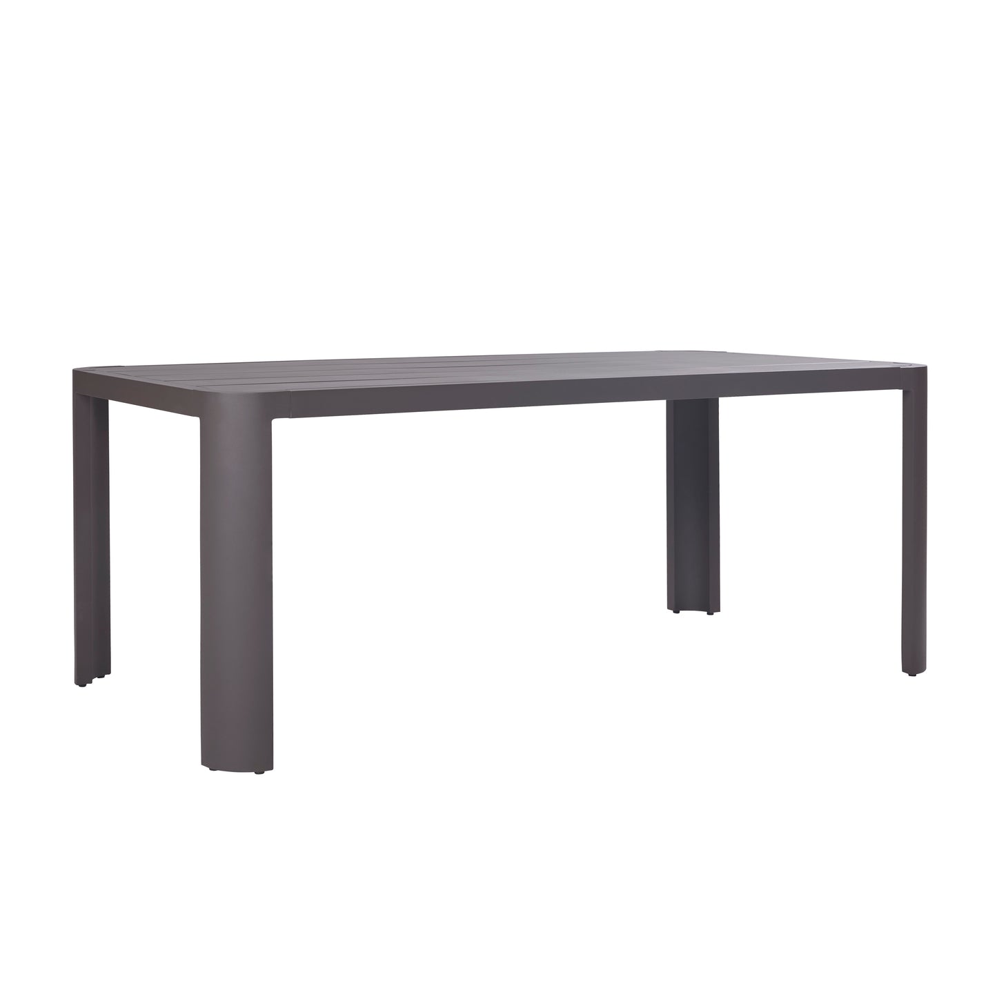 Sedona Outdoor 74In Dining Table, Bronze Aluminum