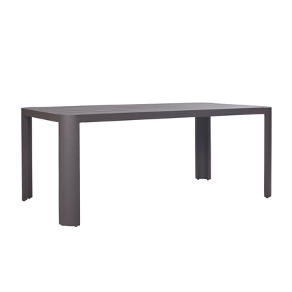Sedona Outdoor 74In Dining Table, Bronze Aluminum