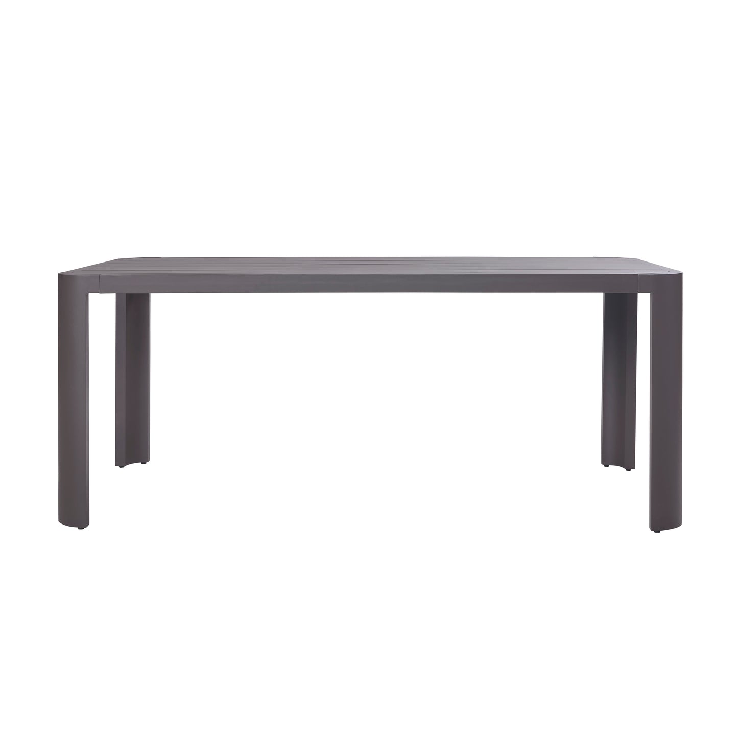 Sedona Outdoor 74In Dining Table, Bronze Aluminum