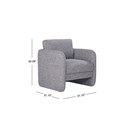 JoJo Fletcher Alice Accent Chair, Blue