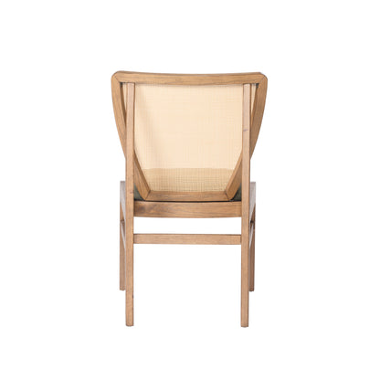 Prague Cane Back Chair, Set Of 2